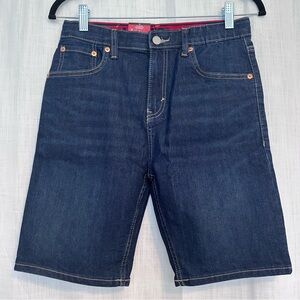 Levi's Dark Blue Jean Shorts for Men